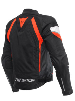 Kurtka motocyklowa tekstylna Dainese Avro 5 Tex czarno-czerwono-biała