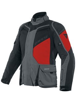 Kurtka motocyklowa tekstylna Dainese D-EXPLORER 2 GORE-TEX® czarno-czerwona