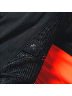 Kurtka motocyklowa tekstylna Dainese Energyca Air Tex czarno-czerwona