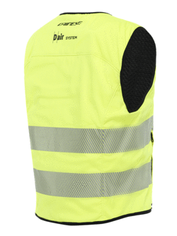 Motocyklowa kamizelka Dainese Smart Jacket z poduszką powietrzną D-air® żółta-fluo
