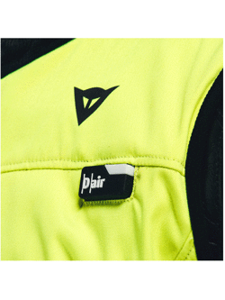 Motocyklowa kamizelka Dainese Smart Jacket z poduszką powietrzną D-air® żółta-fluo