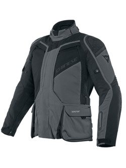 Motocyklowa kurtka tekstylna Dainese D-EXPLORER 2 GORE-TEX® [rozmiary niestandardowe] czarno-szara