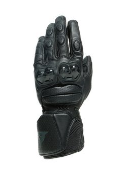 Skórzane rękawice motocyklowe Dainese Impeto czarne